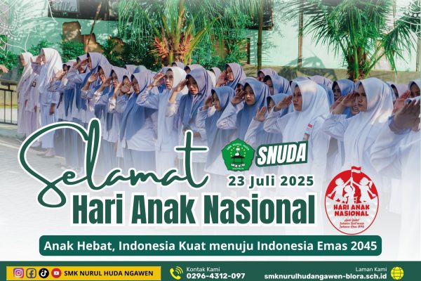 Muhasabah SMK Nurul Huda Ngawen dalam Rangka Hari Anak Nasional 2025