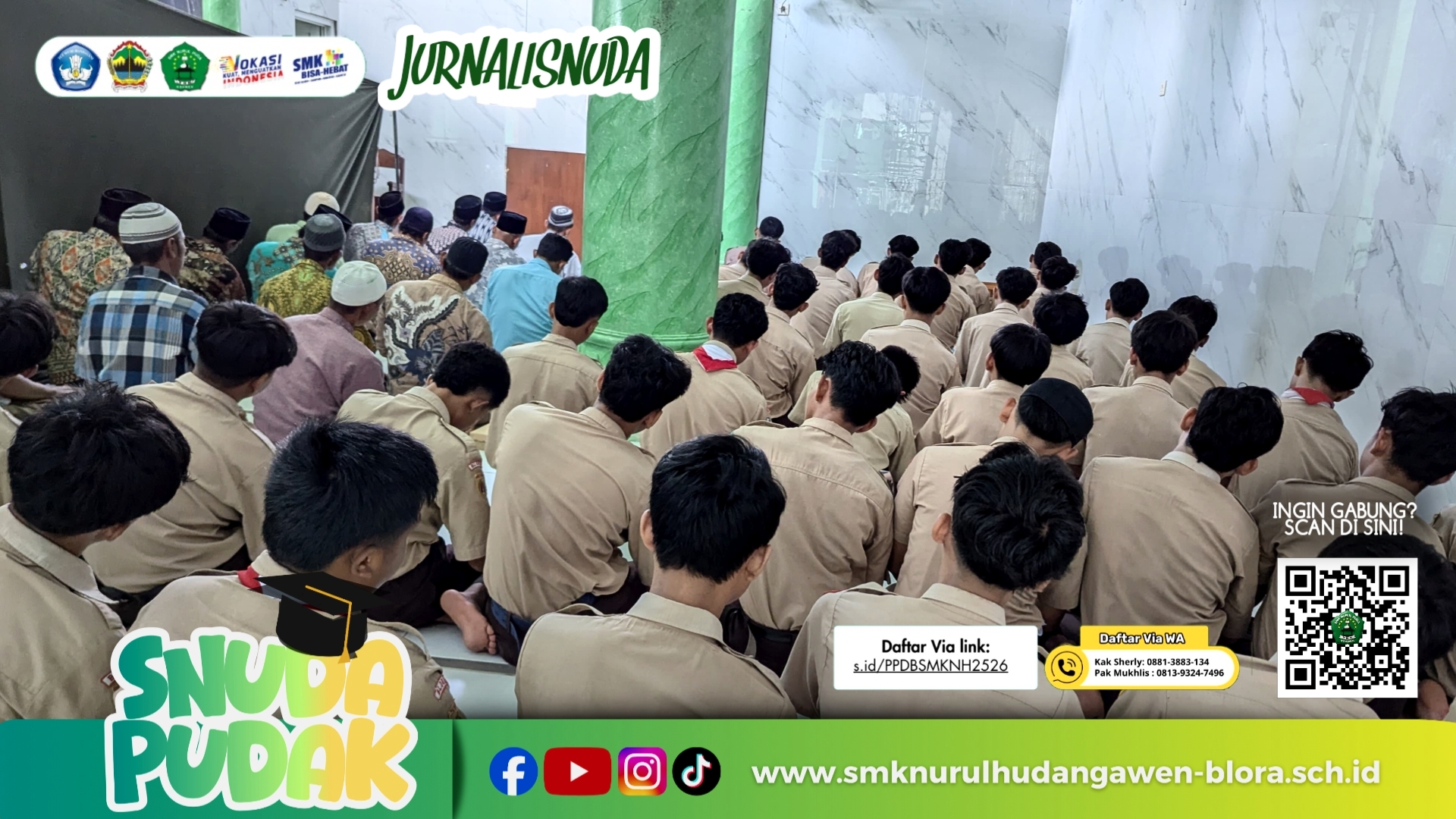 doa bersama smk nurul huda ngawen